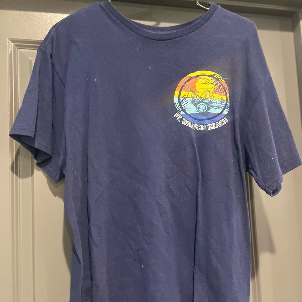 Navy Graphic T-Shirt